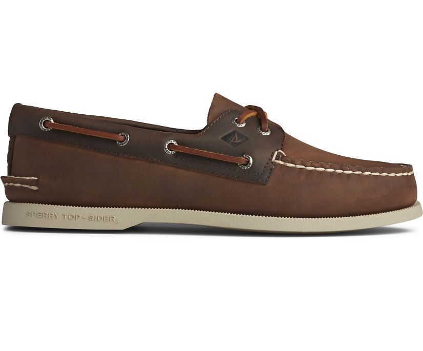 Sperry Authentic Original Boat Shoes - Men's Boat Shoes - Brown/Multicolor [TG8061759] Sperry Irelan